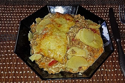 Kartoffel - Hack - Gratin 1