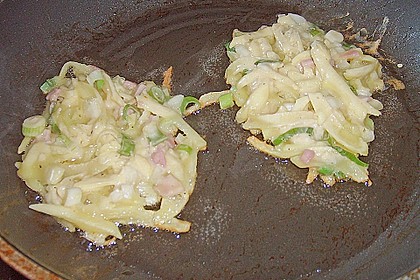 Deftige B&auml;rlauch-R&ouml;sti mit Schinken 3