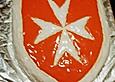 Wappentorte mit Kirschen und franz&ouml;sischer Buttercreme