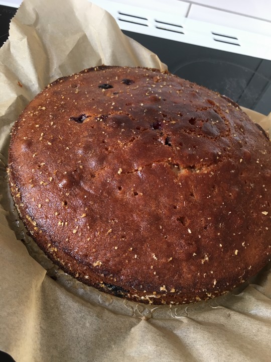Saftiger bio dinkel vollkorn zitronen kuchen (rezept mit ...
