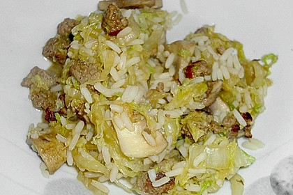 J&auml;gerpfanne mit Spitzkohl 2