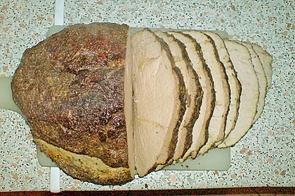 Gespickter Knoblauchbraten 1