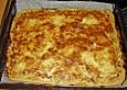 Zwiebelkuchen mit Schinkenw&uuml;rfeln