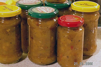 Birnen - Zwiebel - Chutney 2