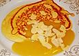 Hefe - Pfannkuchen mit Butter - Scotch