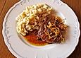 Ged&uuml;nsteter Zwiebelrostbraten