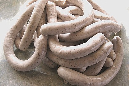 B&auml;rlauchbratwurst