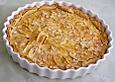 Apfelkuchen mit Amaretto - Sahne - Guss
