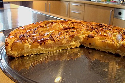 Apfelkuchen mit Amaretto - Sahne - Guss 42