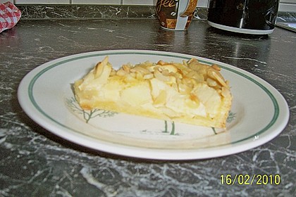 Apfelkuchen mit Amaretto - Sahne - Guss 53