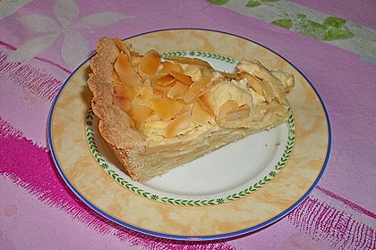 Apfelkuchen mit Amaretto - Sahne - Guss 16