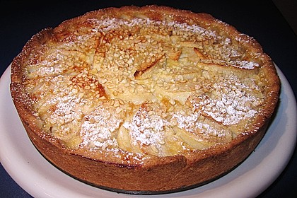 Apfelkuchen mit Amaretto - Sahne - Guss 13