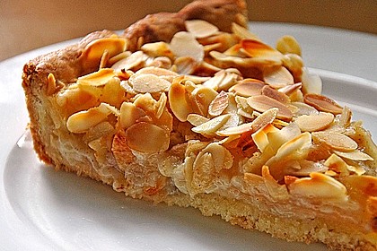 Apfelkuchen mit Amaretto - Sahne - Guss 3