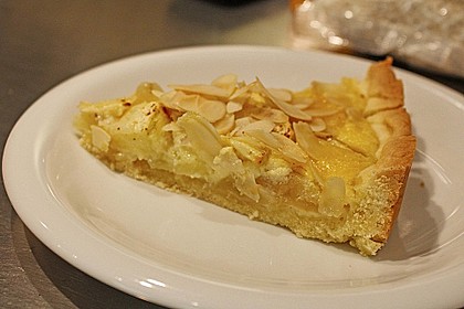 Apfelkuchen mit Amaretto - Sahne - Guss 30