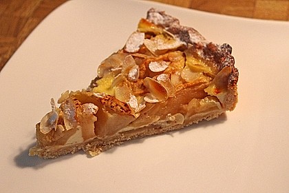 Apfelkuchen mit Amaretto - Sahne - Guss 10