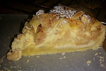 Apfelkuchen mit Amaretto - Sahne - Guss 15