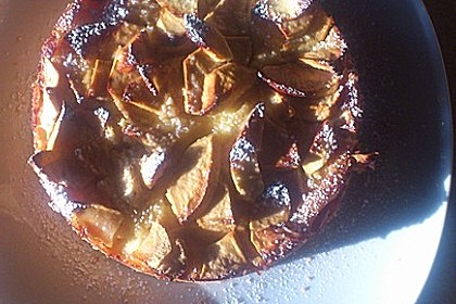 Apfelkuchen mit Amaretto - Sahne - Guss 23
