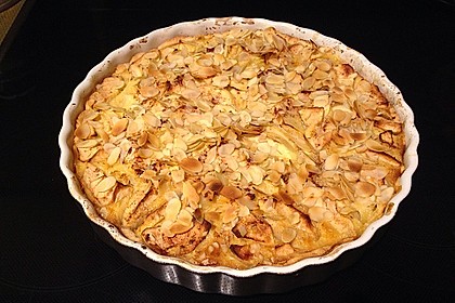 Apfelkuchen mit Amaretto - Sahne - Guss 27