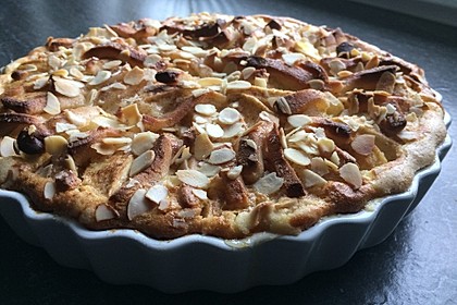 Apfelkuchen mit Amaretto - Sahne - Guss 25
