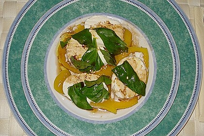 Mango mit Mozzarella