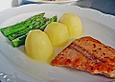 Lachs mit feinem Gem&uuml;se