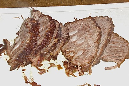 Spickbraten in Rotwein - Sauce schw&auml;bische Art 2