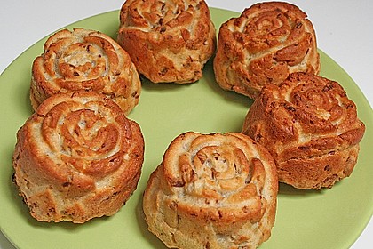 K&auml;se - R&ouml;stzwiebel - Muffins