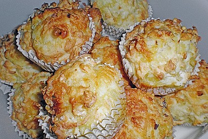 K&auml;se - R&ouml;stzwiebel - Muffins 3
