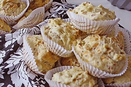 K&auml;se - R&ouml;stzwiebel - Muffins 4