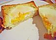Eier im Toastbrot mit Rosmarin - Butter