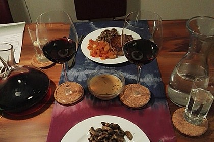 Brittas Rindersteak mit Käse - Sauce 6