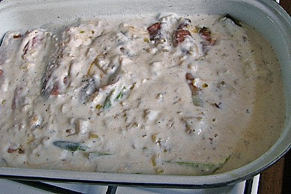 Lauch - Schinken - Röllchen 8