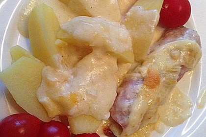 Lauch - Schinken - Röllchen 4