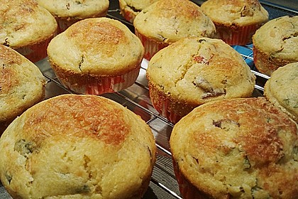 Tomaten - Basilikum - Muffins 2