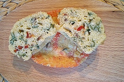 Tomaten - Basilikum - Muffins 4