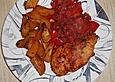H&auml;hnchenbrust mit  Zigeunersauce