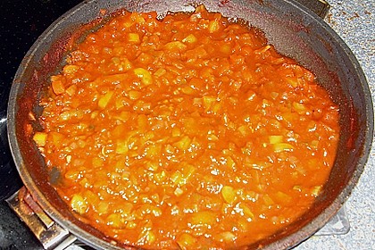 H&auml;hnchenbrust mit  Zigeunersauce 1