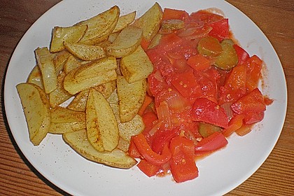 H&auml;hnchenbrust mit  Zigeunersauce 8
