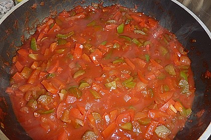 H&auml;hnchenbrust mit  Zigeunersauce 12