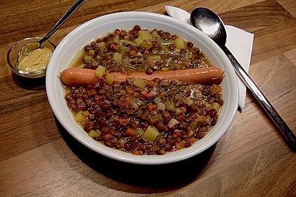 Linsensuppe nach Mutters Art 1