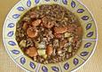 Hackfleisch - Eintopf mit Champignons
