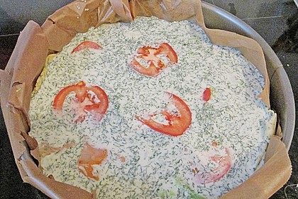 Brokkoli - Lachs - Quiche 7