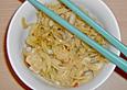 Gebratene Nudeln mit Gem&uuml;se und Fleisch (asiatisch)