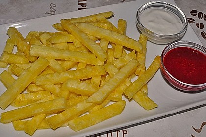 Ananas - Fritten mit Himbeer - Ketchup 13
