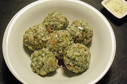 Spinatkäseknödel 3