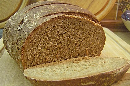 Herzhaftes Weizenmischbrot ohne Sauerteig 6