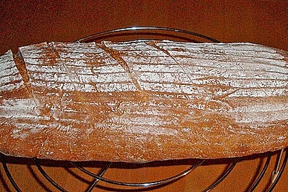 Herzhaftes Weizenmischbrot ohne Sauerteig 13