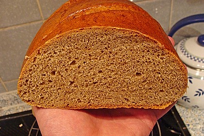 Herzhaftes Weizenmischbrot ohne Sauerteig 31