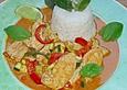 Rotes Thai - Curry mit frischem Gem&uuml;se