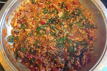 Bunte Mangold - Hackfleischpfanne 1